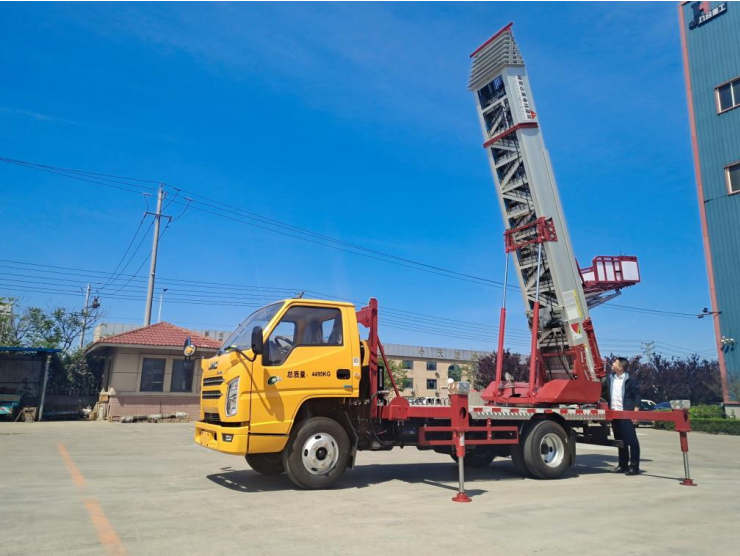 台江常年租赁32米云梯车